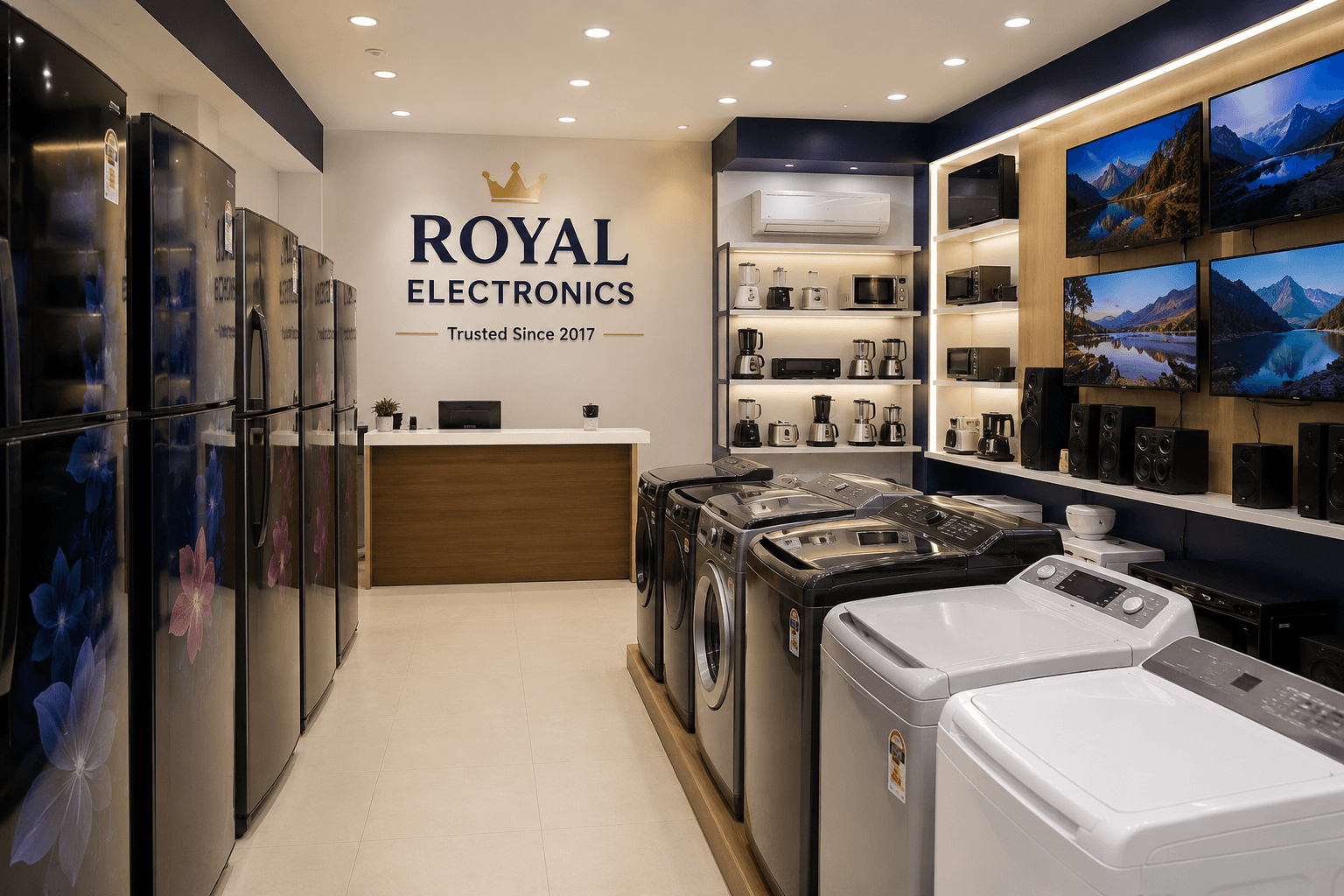 Royal Electronics Showroom in Jammu