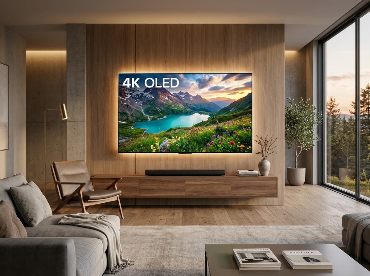 Modern 4K Television and Home Entertainment at Royal Electronics